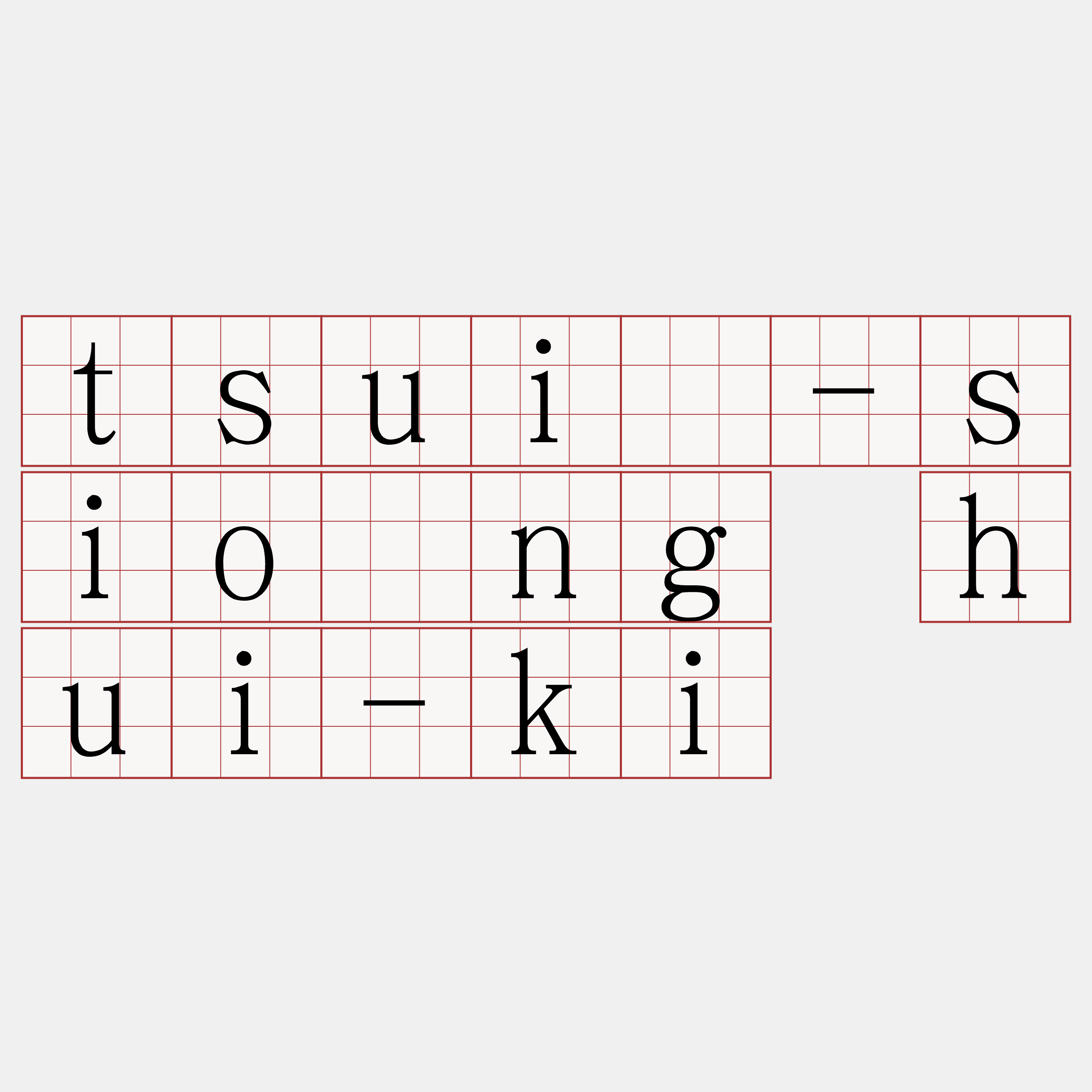 tsuí-siōng hui-ki